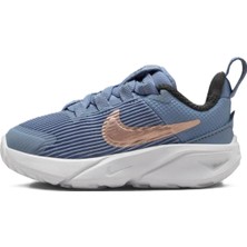 Nike Star Runner 4 Nn (Td) Running Elastik Bağcıklı Çocuk Yürüyüş Koşu Ayakkabısı Mavi