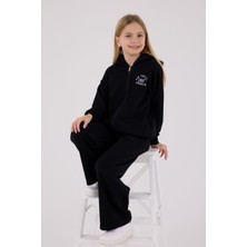 Kız Çocuk Siyah Eşofman Takımı