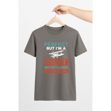 Vecihi Geliyor Perfect But I Am A Pilot Unisex Tshirt Pilot - Havacı - Uçak Tutkunu