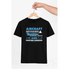Vecihi Geliyor Aircraft Mechanic Tasarım Unisex Tshirt Pilot - Havacı - Uçak Tutkunu