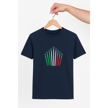 Vecihi Geliyor Kol Uçuşu Unisex Tshirt Pilot - Havacı - Uçak Tutkunu