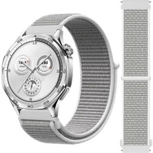 Huawei Watch Gt5 46MM Gt4 46MM Ile Uyumlu Ayarlanabilir Cırt Cırtlı Yumuşak Spor Kumaş Örgü Kordon