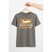 Vecihi Geliyor Aircraft Mechanics Unisex Tshirt Pilot - Havacı - Uçak Tutkunu