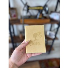 Efe Deri Barbie Deri Dikişli Araç Ruhsat Kılıfı Kabı Oto Ruhsatlık Araba Ruhsat Koruyucu..