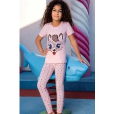 Kız Çocuk Taytlı Takım   6527