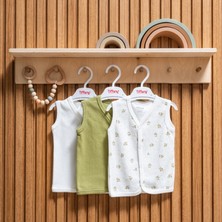 Tiffany Baby Green Plant Theme 3'lü Yelek 48005
