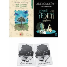 Bir Şeftali Bin Şeftali ve Gizem Li Yeraltı Kütüphanesi 4 Kayıp Hazine + Hediyeli