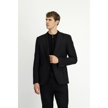 Kiğılı 8 Drop Muscle Fit Uzun Atletik Kesim Likralı Spor Ceket