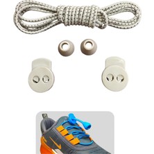 Mawrond Yuvarlak, Akıllı, Kilitle, Tak-Bırak, Elastik Bot, Spor Ayakkabı Bağcığı, 100 Cm, 1 Çift
