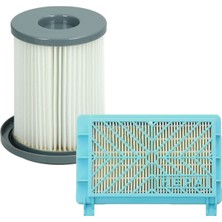 Magic Bags | Philips Uyumlu FC8734/01 Silindirik ve Çıkış Hepa Filtre Seti