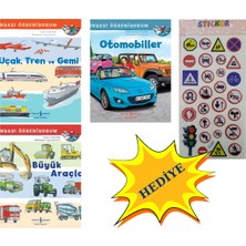 Iş Bankası Kültür Yayınları Dünyayı Öğreniyorum Araçlar Serisi (3 Kitap) + Sticker