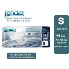 Jender Bel Bantlı Hasta Bezi Small 30'lu 4 Paket