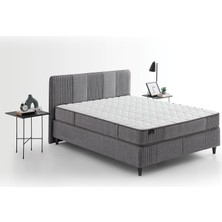 Yataş Wool Sense Yatak - Baza - Başlık Set - Koyu Gri