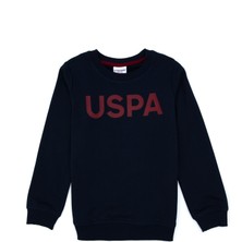 U.S. Polo Assn. Erkek Çocuk Lacivert Basic Bisiklet Yaka Sweatshirt 50307801-VR033