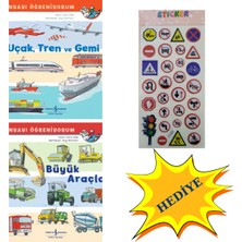 Iş Bankası Kültür Yayınları Dünyayı Öğreniyorum Araçlar Serisi (2 Kitap) + Sticker