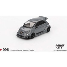 Mini Gt 1/64 Abarth 595 Lb-Works x Abas Works Grey