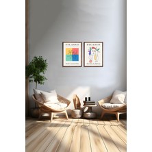 Dekoratif 3lü Tablo,ahşap Çerçeveli,soyut Tablo,duvar Tablo,duvar Susu,mutfak Tablo Cerceveli Tablo