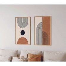 Dekoratif 3lü Tablo,ahşap Çerçeveli,soyut Tablo,duvar Tablo,duvar Susu,mutfak Tablo Cerceveli Tablo