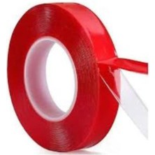 Silikonlu Çift Taraflı Montaj Bandı 15MM x 2mt
