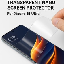 Lensun Şeffaf Nano Ekran Koruma – Xiaomi 15 Ultra