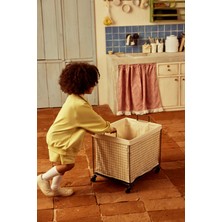 Sarı Nakış Detaylı Reglan Kol Sweatshirt