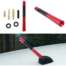 Volkswagen Amarok Uyumlu Karbon Fiber Oto Radyo Anten Çubuk Anten Kırmızı