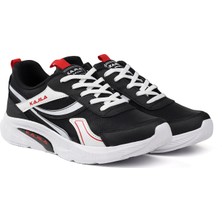 Unisex Siyah Kırmızı Özel Tasarım Modern Konforlu Rahat Sneaker Günlük Yürüyüş Ayakkabısı