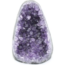 Hakiki Doğal Uruguay Ametist Taşı Kaya Parçası 353 Gram