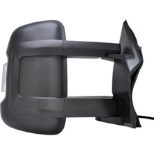 Spj Dış Dikiz Aynası Ducato, Boxer, Jumper 2006-2022 ( Uzun Kol ) Elektrikli, Isıtmalı, Sinyalli, Manuel Katlanır, Siyah Kapak, 8 Pin