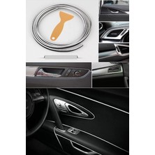 Mitsubishi Lancer Evolution Krom Fitilli Araç Içi Ip Şerit Nikelajlı 5 Metre