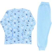 Sebi Bebe Kızılderili Ayıcık Pijama Takım 9147