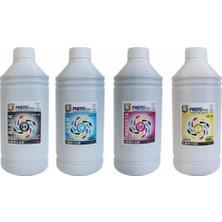 Lexmark Yazıcılar Için 4 Renk 1000 ml Japon Mürekkep Seti