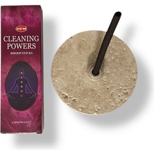 Pembe Tütsü ve Mermer Tütsülük Seti, Organik ve Hoş Koku | Doğal Aromaterapi