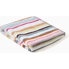 Moonshadow Çizgili El Havlusu, Pamuklu & Lurex, Lüks ve Sofistike