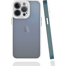 iPhone 13 Pro Uyumlu Zıvo Mima Kapak-Koyu Yeşil