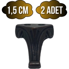 DS Yapı Moda Metal Ayak Çeyiz ve Hediye Kutusu Mobilya Ayağı(Bronz)