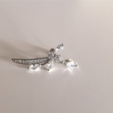 316 L Cerrahi Çelik Barlı Fantezi Yusufçuk Piercing Sağ Kulak Için- 1 Adet