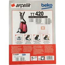 Arçelik Beyaz Süpürge Toz Torbası 20'li Paket, Uygun ve Dayanıklı