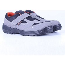 Zımaro Stronex ST101 S1 Çelik Burun Cırtlı Süet Tek Danste Ayakkabısı (K)