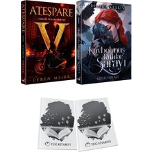 Kaybolmuş Ruhlar Sarayı 1 Kraliçenin Kızı Ciltli ve Ateşpare 1 Canavar Mı Kahraman Mı? Ciltli Ceren Melek 2li Set + Hediyeli