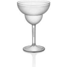 Kırılmaz Polikarbon Plastik Margarita Bardak.kumlu ( Buzlu ) GÖRÜNÜMLÜDÜR.350ML.DIKKAT : Cam Değildir!!!