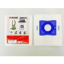 Arçelik Beyaz Elektrikli Süpürge Torbası, Yüksek Performanslı ve Dayanıklı Temizlik Aksesuarı