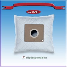 Arçelik S 6640 Süpürge Toz Torbası 10'lu, Beyaz, Uyumlu ve Hızlı Temizlik Malzemesi