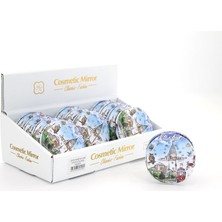 Taşlı Istanbul Tasarımı El Aynası Kalın Model 5