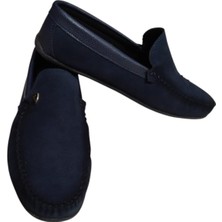 Erkek Mavi Loafer Ayakkabı