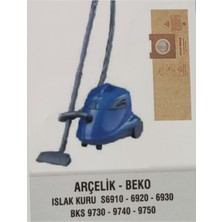 Arçelik Kahverengi Süpürge Torbası, Temiz ve Uzun Ömürlü Kullanım Için Uygun