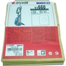 Arçelik Elektrikli Süpürge Torbası 10'lu, Beyaz, Temizlik Için Uygun