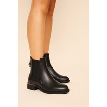 Mammamia Kadın Deri Lastikli Bot D25KB-8325