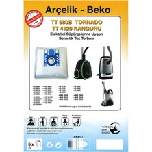 Arçelik S4120 Toz Torbası Beyaz ve Dayanıklılık