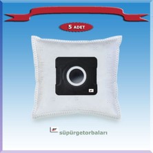 Arçelik S 6260 Süpürge Torbası 5'li Set, Beyaz, Dayanıklı ve Kullanışlı Temizleme Ürünleri